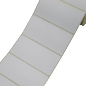   Címke 37 mm x 75 mm papír nagytekercses, normál ragasztóval,  4500 db/tekercs