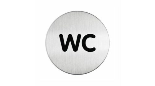Piktogram tábla "WC"