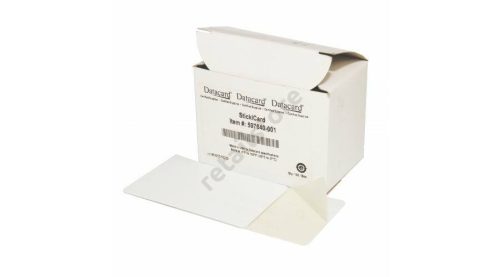DataCard PVC kártya öntapadó fóliával 100 db/doboz