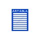 Ártábla 9 rekeszes (Kék)