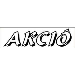 Akció feliratos kis tábla 18 x 5 cm, Fehér