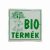 Biotermék matrica 8 x 8 cm