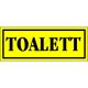 Toalett matrica 14 x 5 cm Sárga