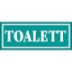 Toalett matrica 14 x 5 cm Türkiz