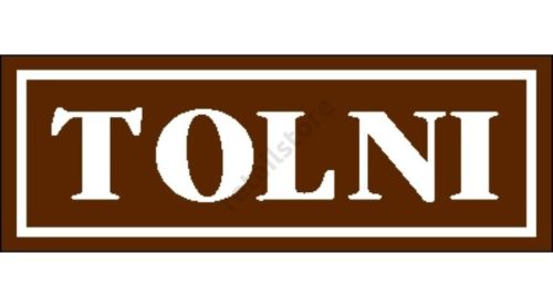 Tolni matrica 14 x 5 cm Barna