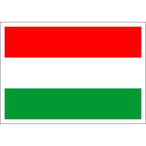 Magyar zászló piros fehér zöld matrica