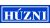 Húzni matrica 14 x 5 cm Kék