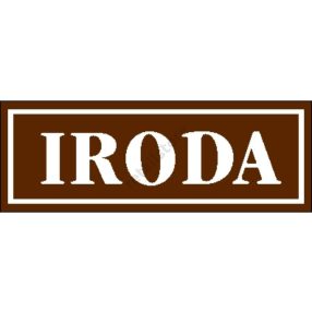 Iroda matrica 14 x 5 cm Barna