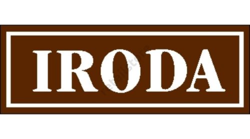 Iroda matrica 14 x 5 cm Barna