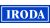 Iroda matrica 14 x 5 cm Kék