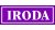 Iroda matrica 14 x 5 cm Lila