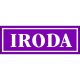Iroda matrica 14 x 5 cm Lila