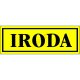 Iroda matrica 14 x 5 cm Sárga