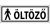 Öltöző matrica férfi 14 x 5 cm