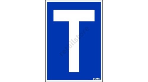 T - Tanuló matrica 25 x 17,5 cm