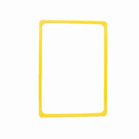 Plakátkeret A/3 sárga