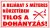 A bejárat 5 m-es körzetében tilos a dohányzás!  Műanyag tábla